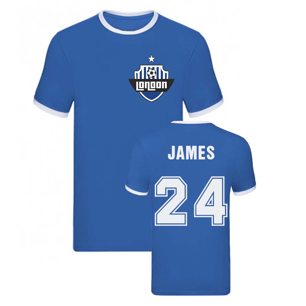 Reece James Ringer Tee (Blue)