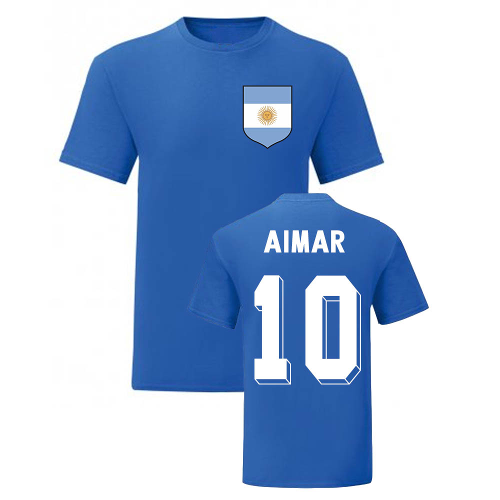 Pablo Aimar Argentina National Hero Tee (Blue)
