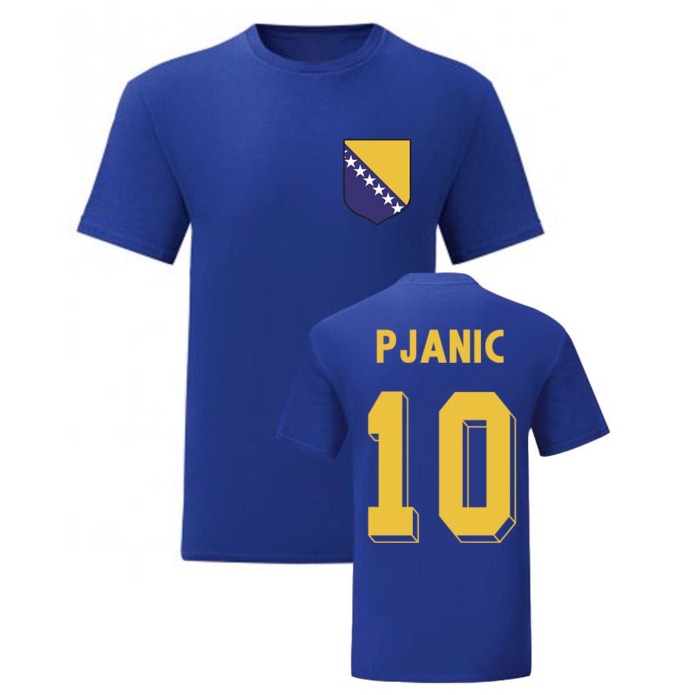 Miralem Pjanic Bosnia National Hero Tee (Blue)