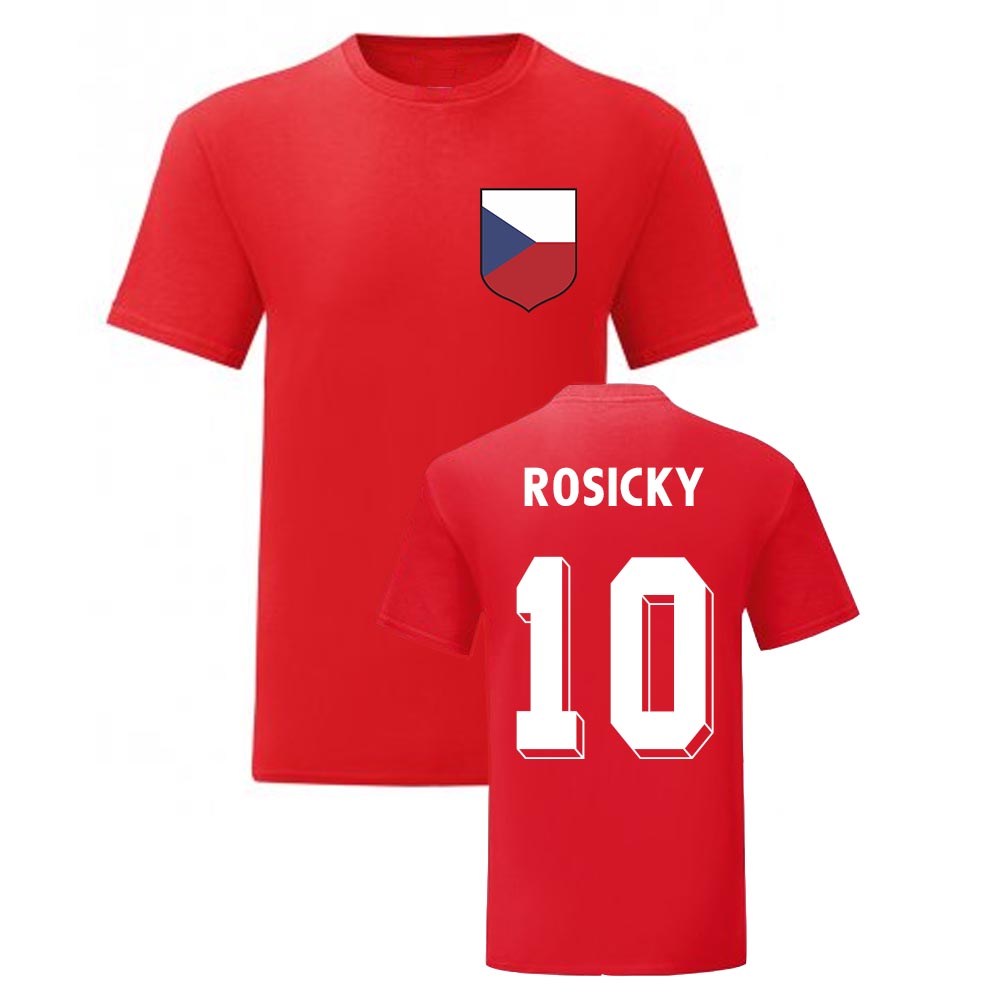 Tomas Rosicky Czech Republic National Hero Tee's (Red)