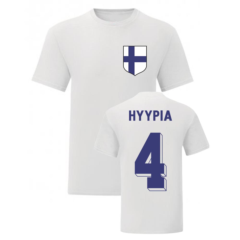Sami Hyypia Finland National Hero Tee (White)