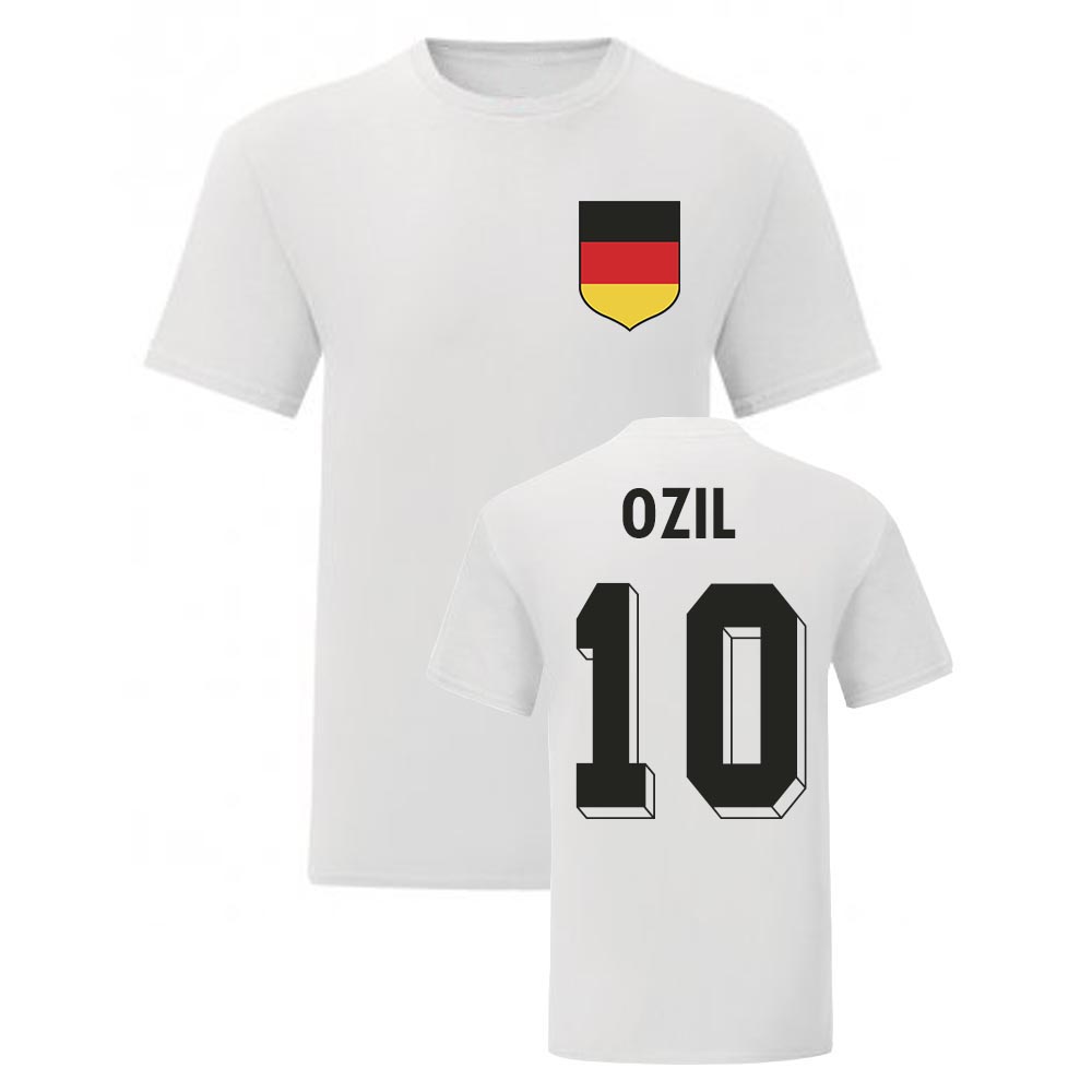 Mesut Ozil Germany National Hero Tee's (White)