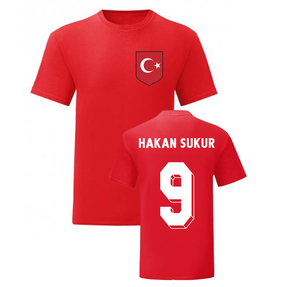 Hakan Sukur Turkey National Hero Tee (Red)