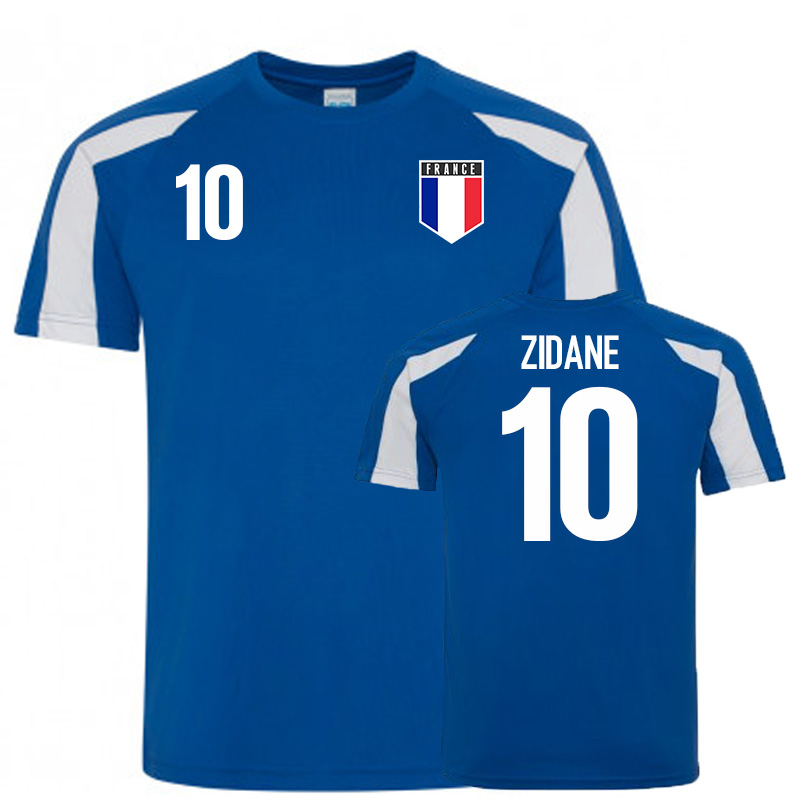France Sports Training Jersey (Zidane 10)