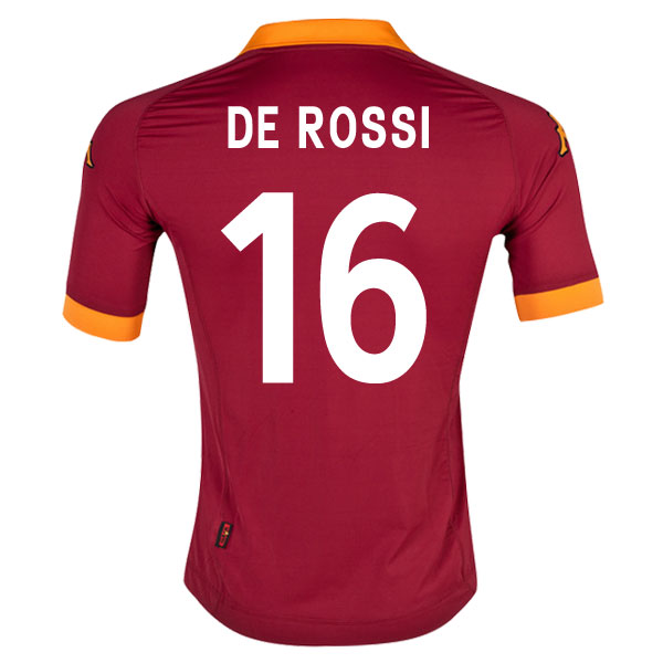 2012-13 Roma Home Shirt (De Rossi 6 