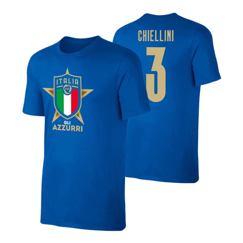 Lionel Green Street Noord West Pakistan Italy Euro 2020 T-Shirt (Chiellini 3) Blue [TSHIRT_Blue_235556] - $31.74  Teamzo.com