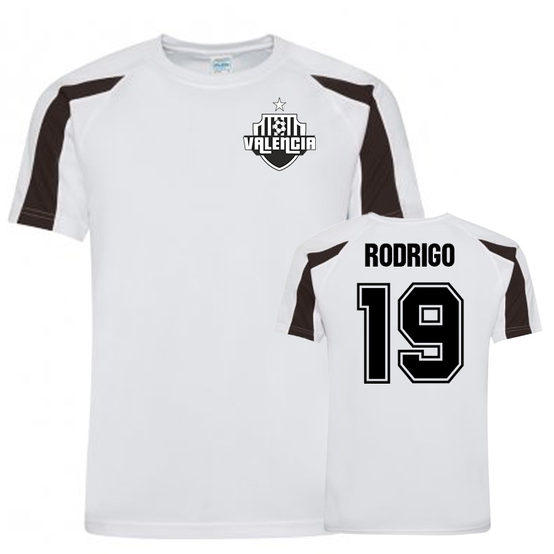 Rodrigo Valencia Sports Training Jersey (White/Black)