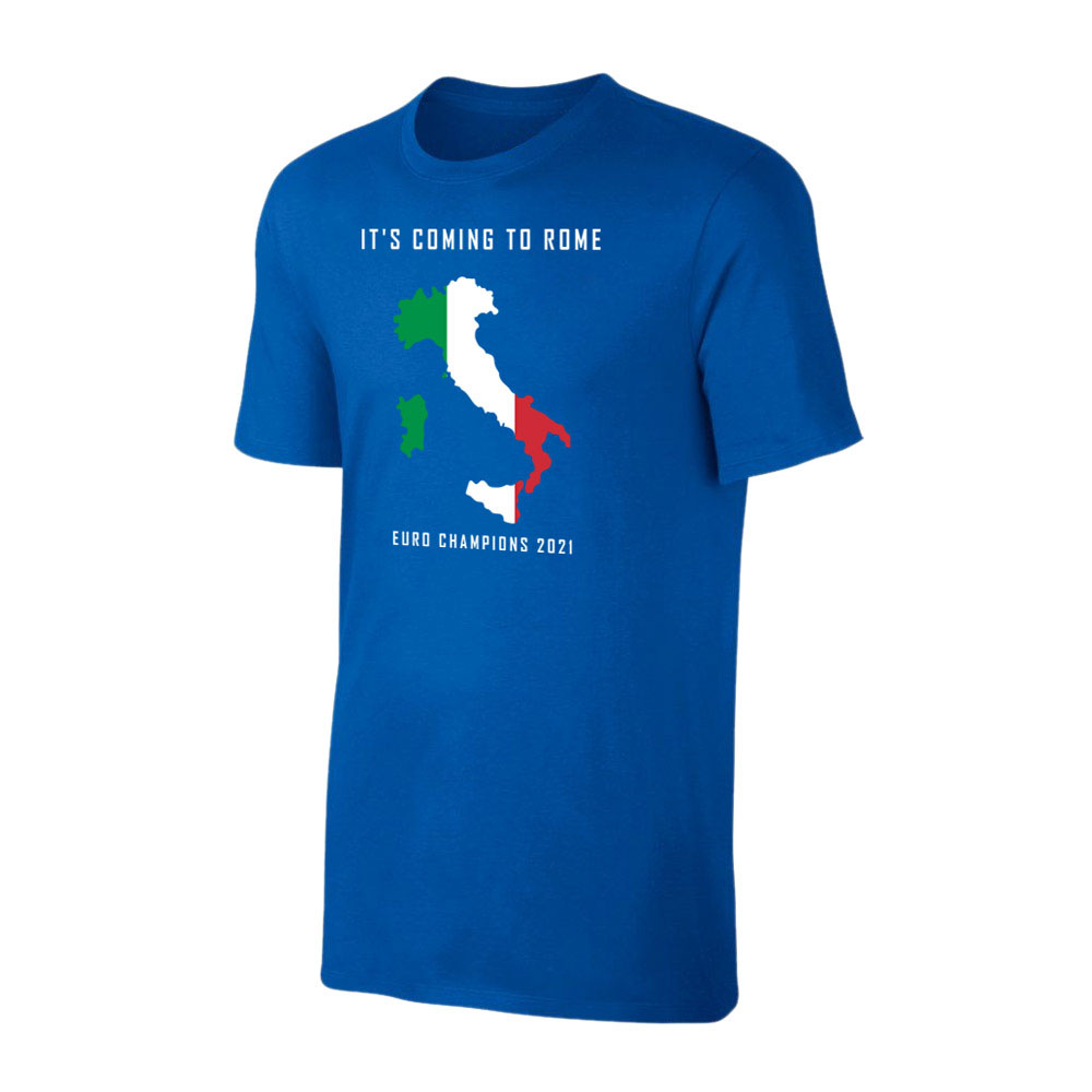 Italy IT'S COMING TO ROME t-shirt, blue