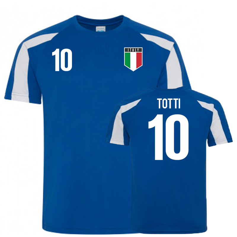 Italy Sports Training Jersey (Totti10)