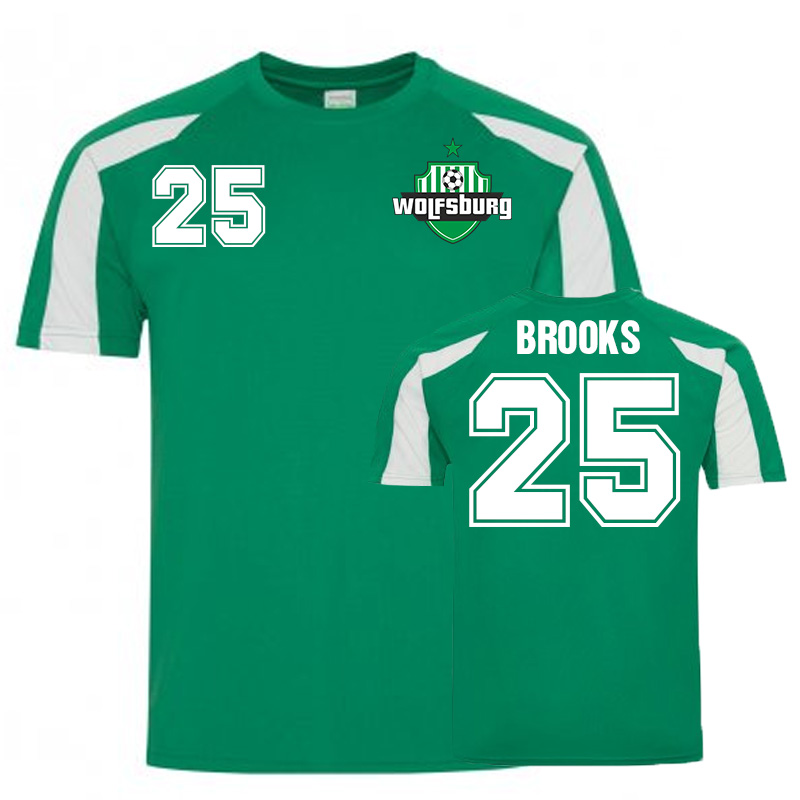 John Brooks VfL Wolfsburg Sports Training Jersey (Green)