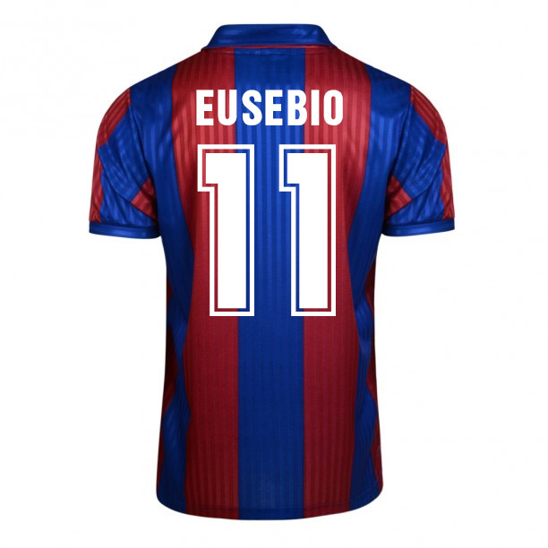 Score Draw Barcelona 1992 Home Shirt (Eusebio 11)