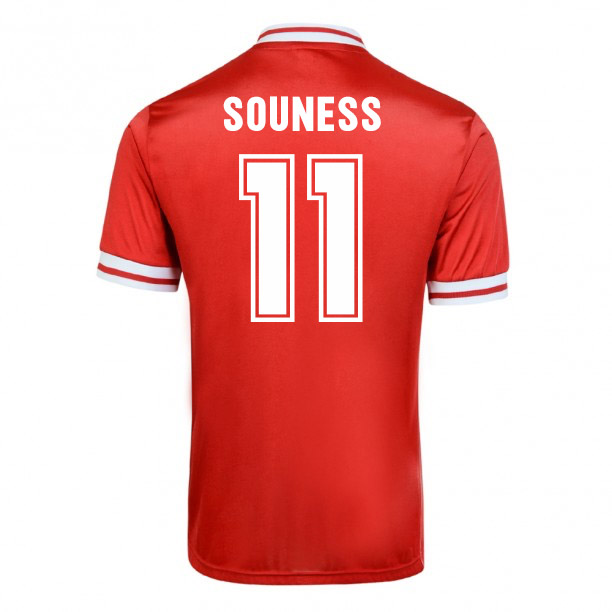 Score Draw Liverpool 1982 Home Shirt (Souness 11)