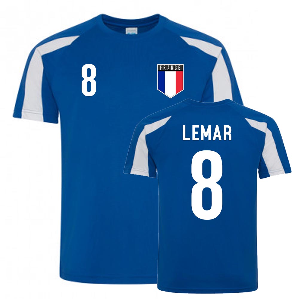 Thomas Lemar France Sports Training Jersey (Blue-White)