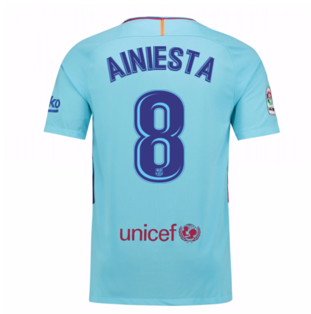 barcelona iniesta jersey