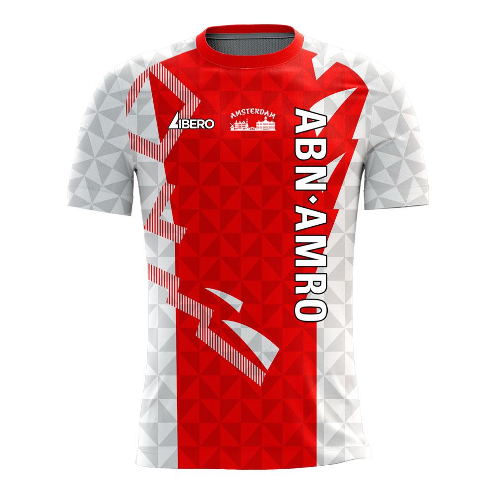 Ajax 2020-2021 Home Concept Football Kit (Libero) - Kids (Long Sleeve)