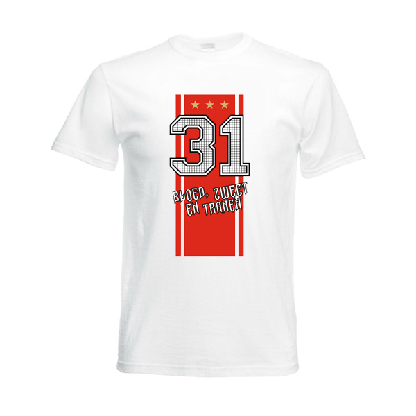 2012 Ajax Champions T-Shirt (White)