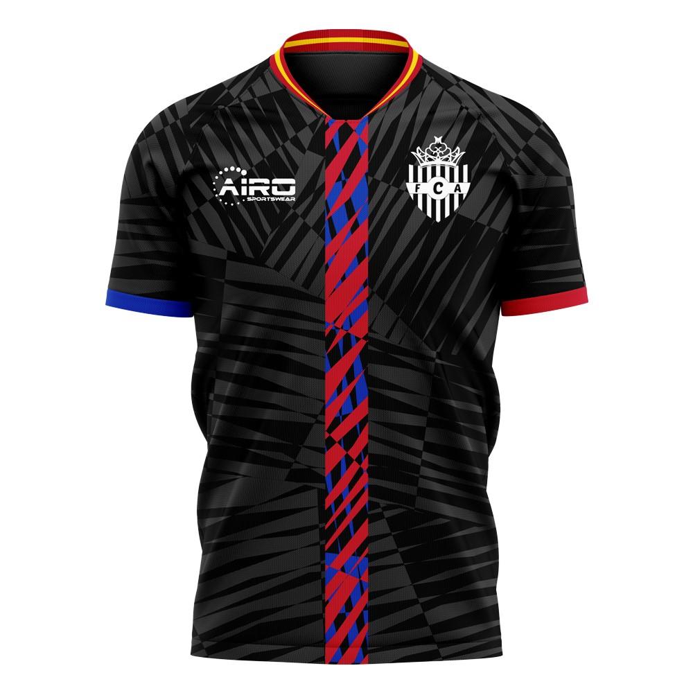 FC Andorra 2025-2026 Away Concept Football Kit (Libero)