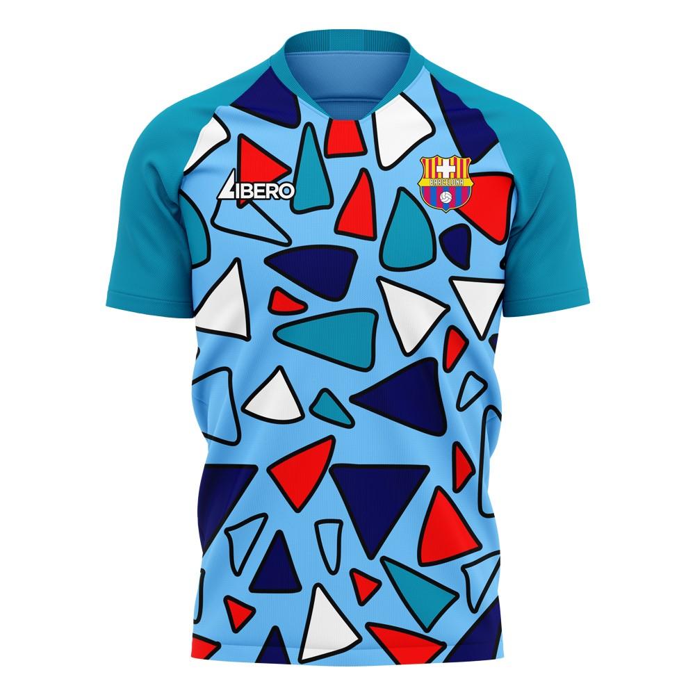 Barcelona 2020-2021 Third Concept Football Kit (Libero) - Little Boys