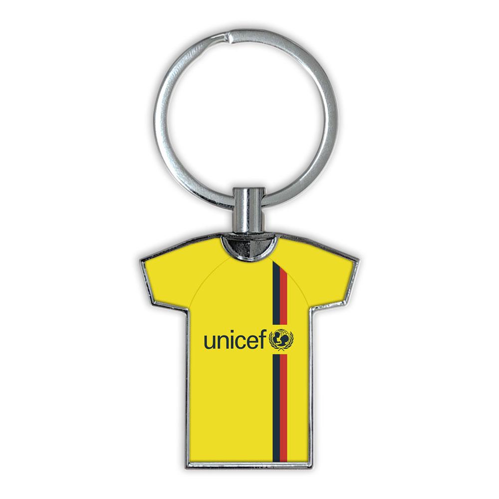 Barcelona 08/09 Away Football Shirt Keyring