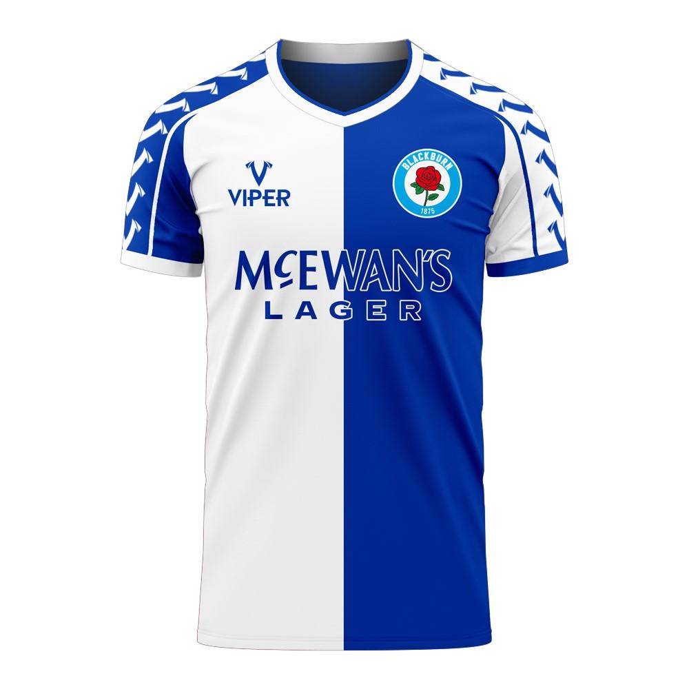 Blackburn 2025-2026 Home Concept Football Kit (Viper) - Adult Long Sleeve