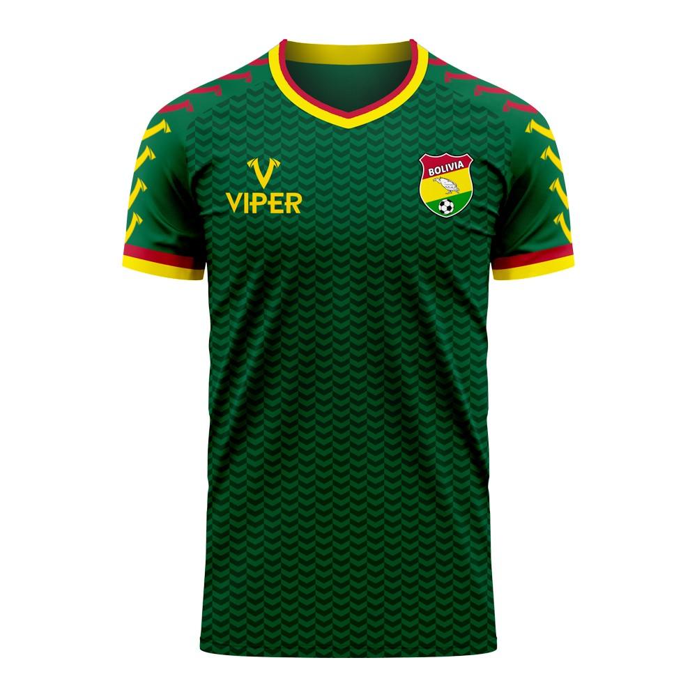 Bolivia 2020-2021 Home Concept Football Kit (Viper) - Adult Long Sleeve