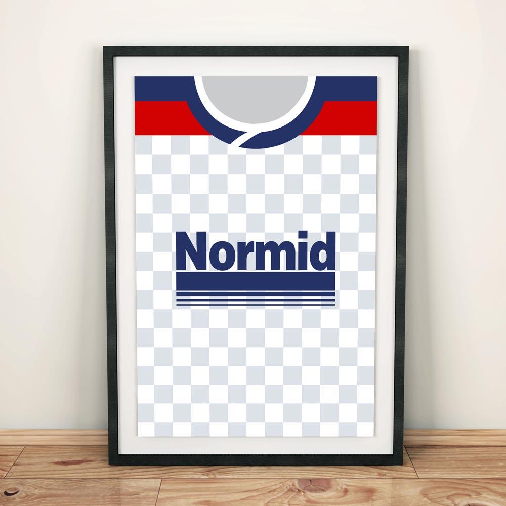 Bolton Wanderers 1998 Football Shirt Art Print