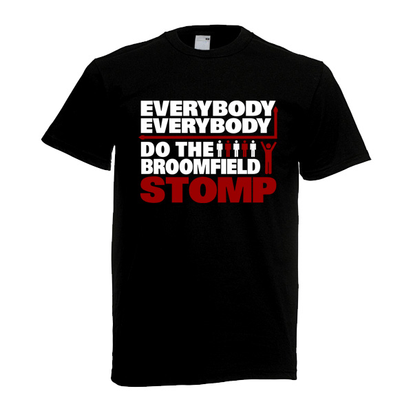 Airdrie Broomfield Stomp T-Shirt (Black)