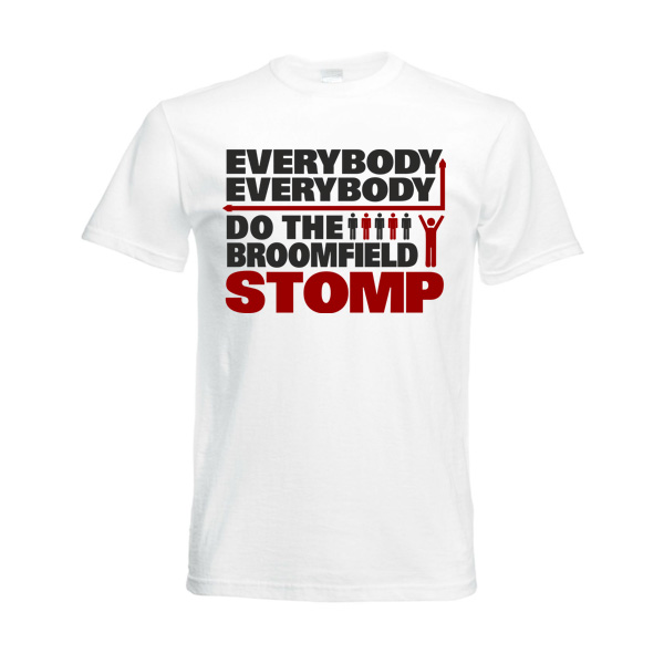 Airdrie Broomfield Stomp T-Shirt (White)