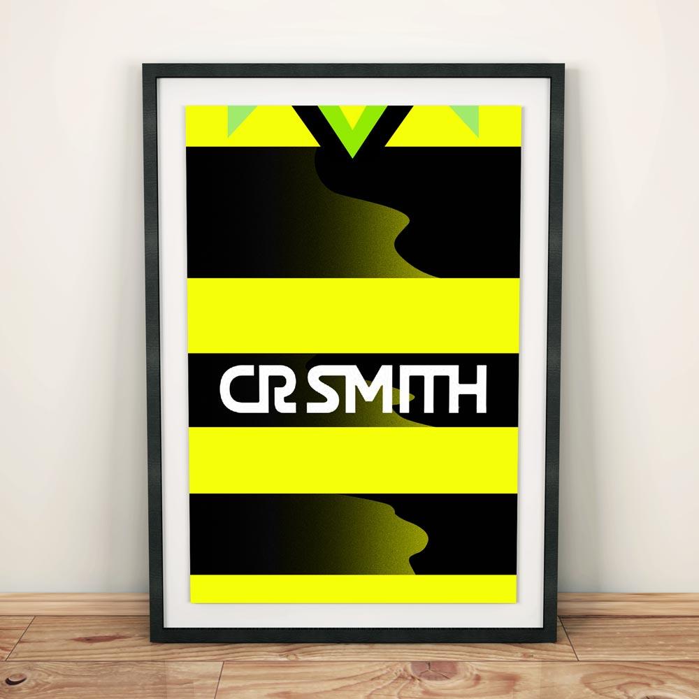 Celtic 1997 Away Football Shirt Art Print