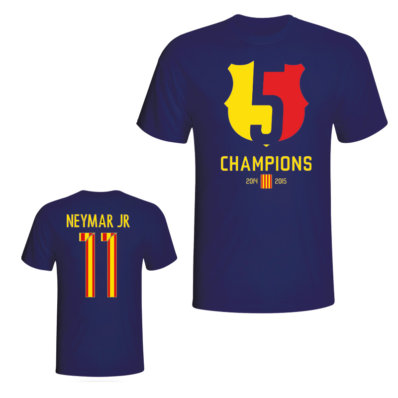 barcelona champions t shirt