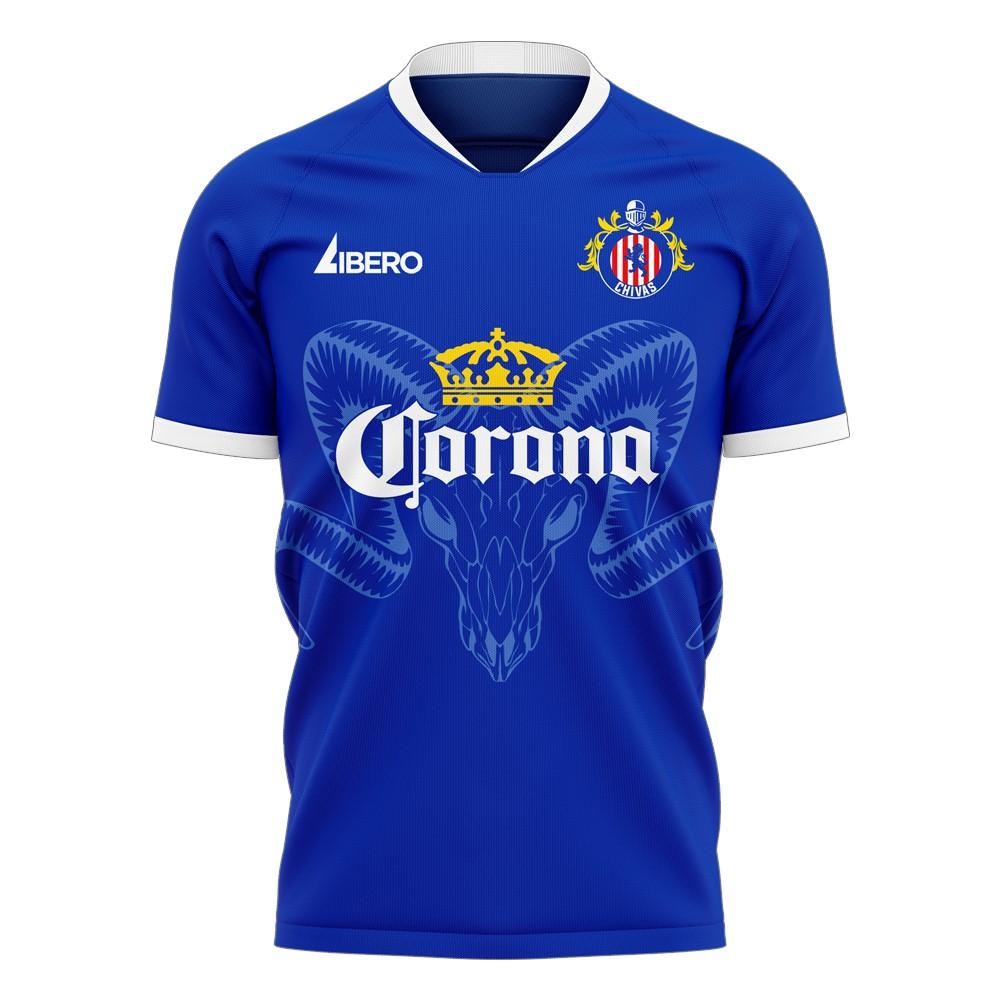 Chivas 2020-2021 Away Concept Football Kit (Libero) - Little Boys