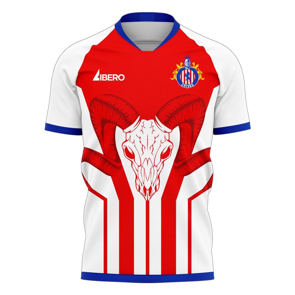 Chivas 2025-2026 Home Concept Football Kit (Libero) - Womens
