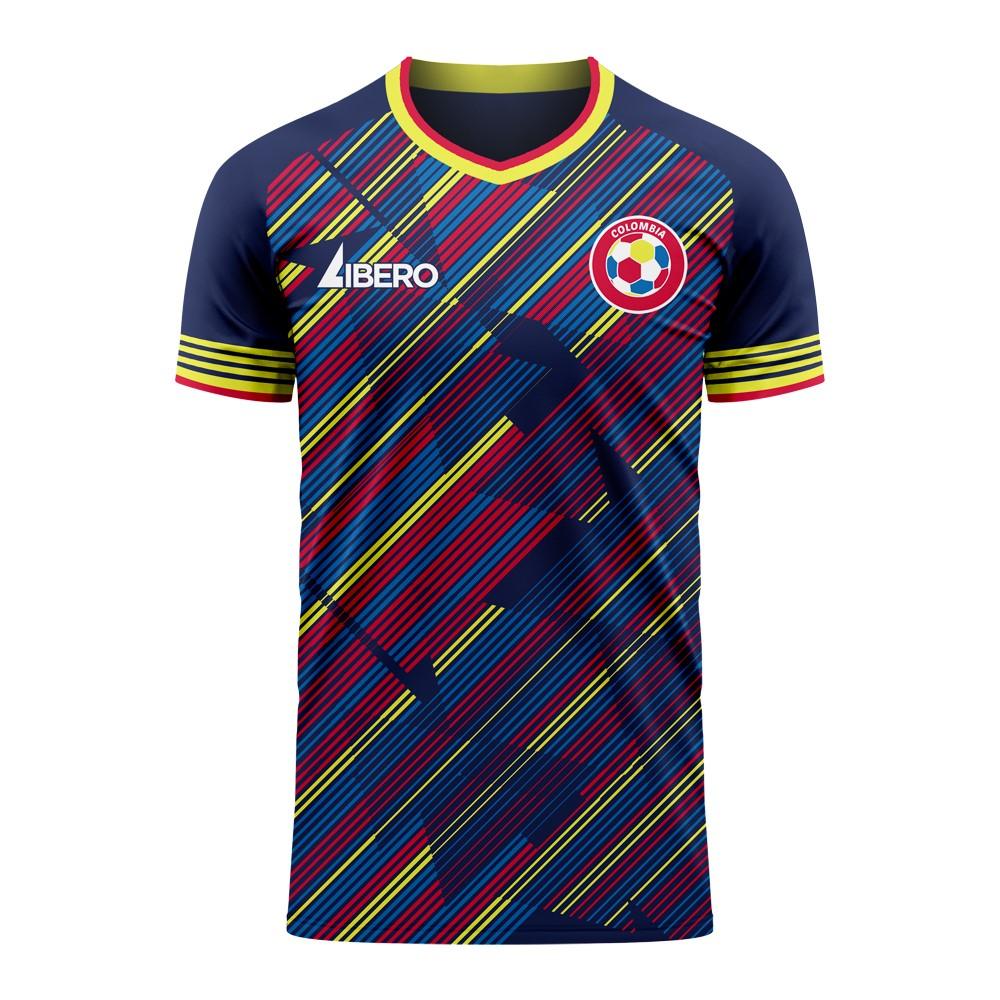 Colombia 2020-2021 Third Concept Football Kit (Libero)