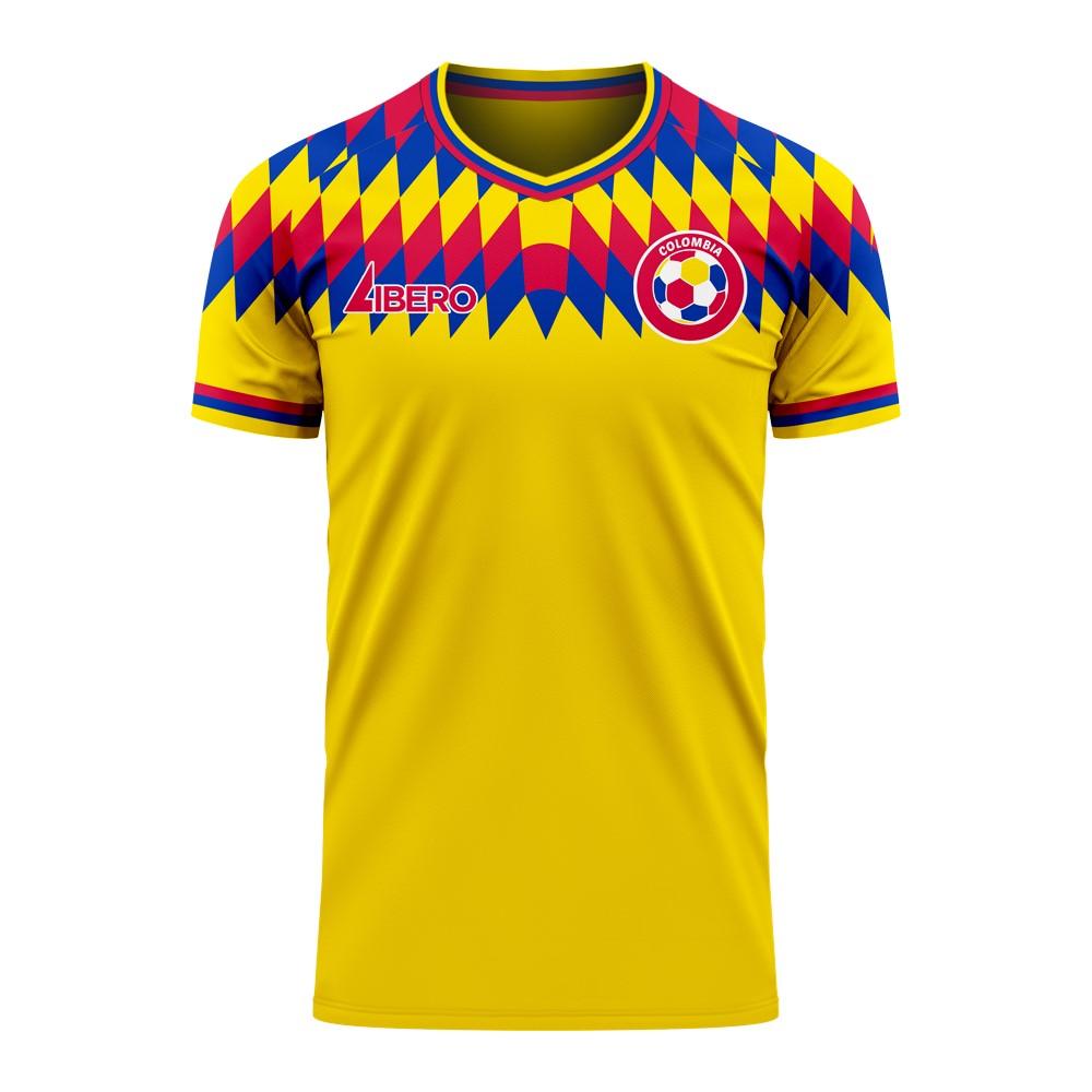 Colombia 2020-2021 Home Concept Football Kit (Libero)