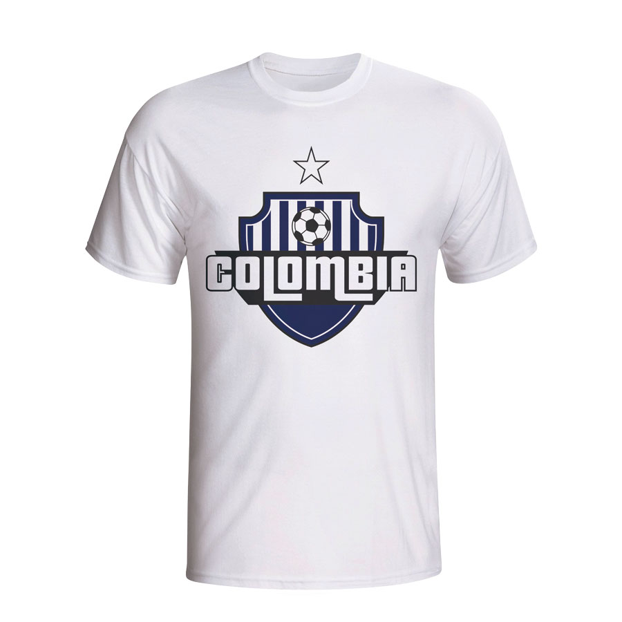 Colombia Country Logo T-shirt (white) - Kids