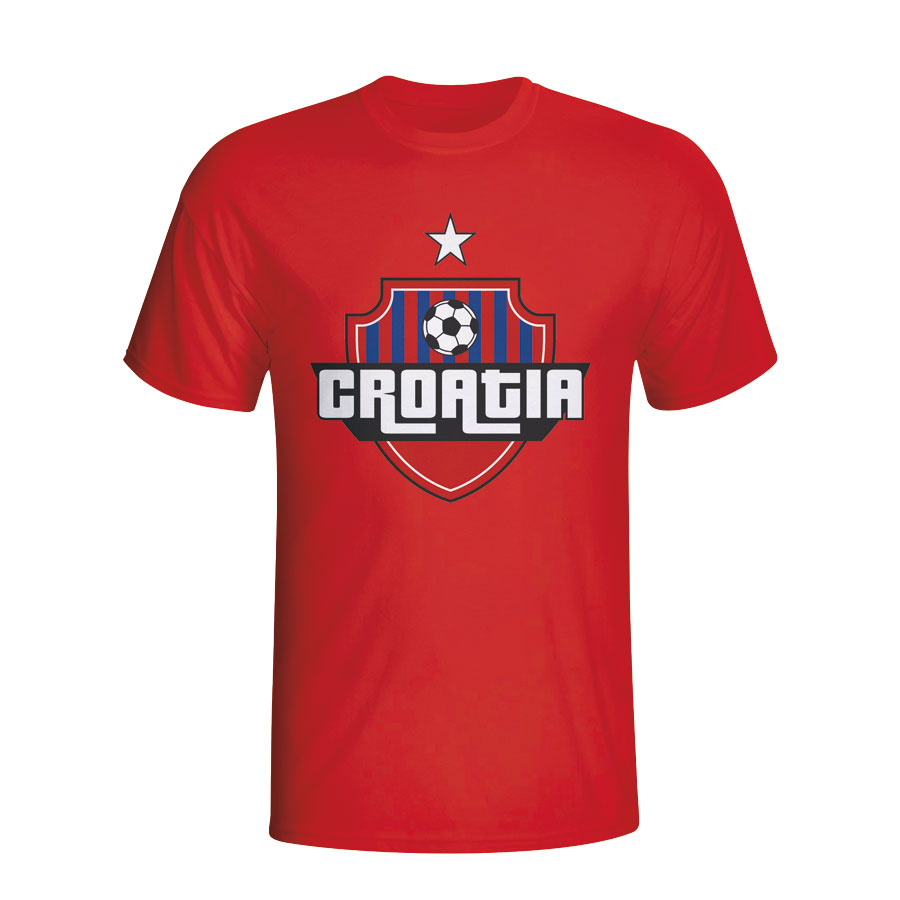 Croatia Country Logo T-shirt (red)
