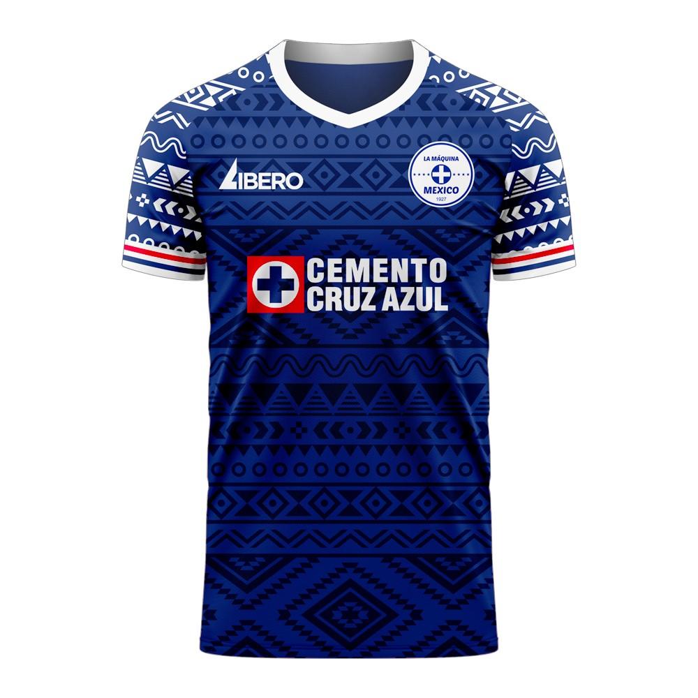 Cruz Azul 2020-2021 Home Concept Football Kit (Libero)