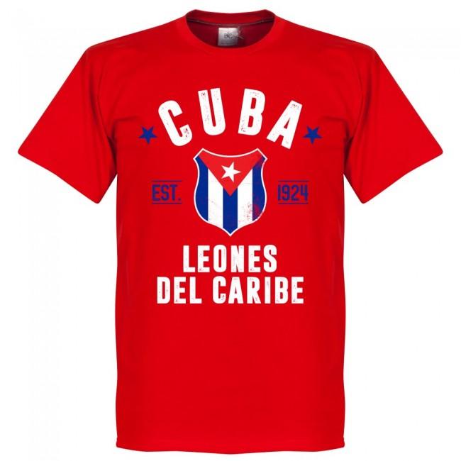 Cuba Established T-Shirt - Red
