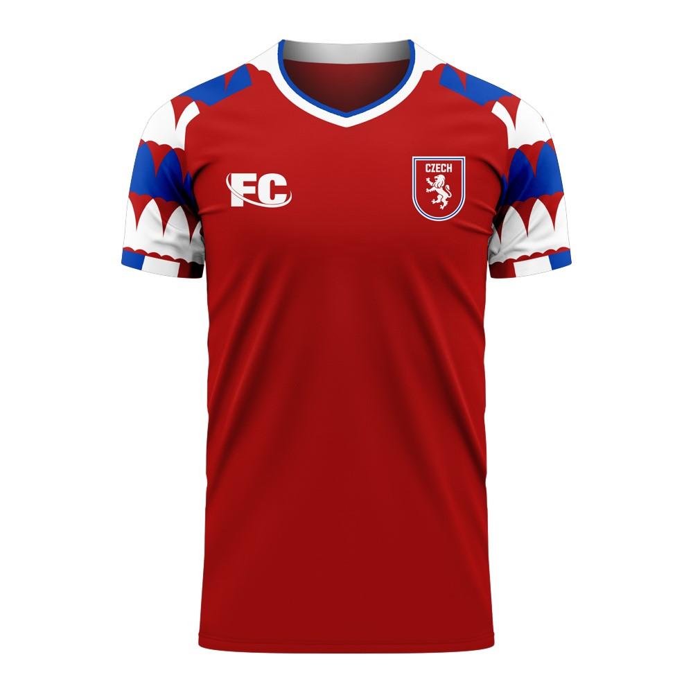 Czech Republic 2020-2021 Home Concept Kit (Fans Culture) - Little Boys