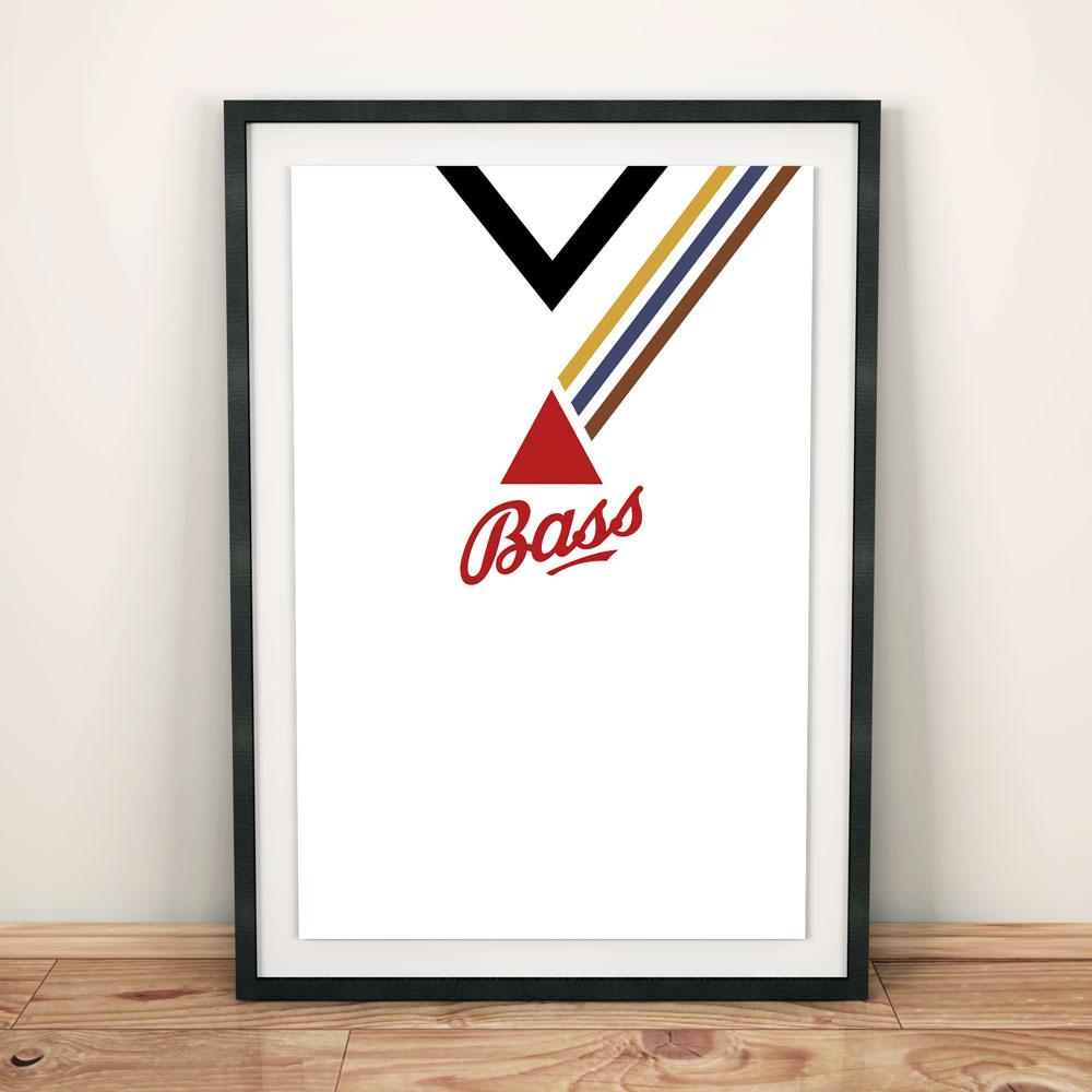 Derby County 1984-85 Football Shirt Art Print