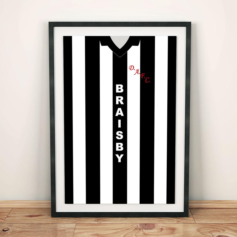 Dunfermline 1980-82 Football Shirt Art Print