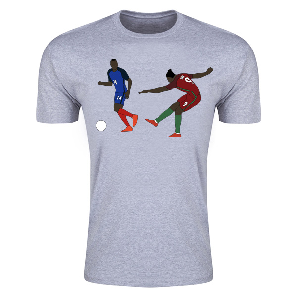 Eder Goal Euro 2016 Cartoon T Shirt Grey Tshirtgrey 20 87