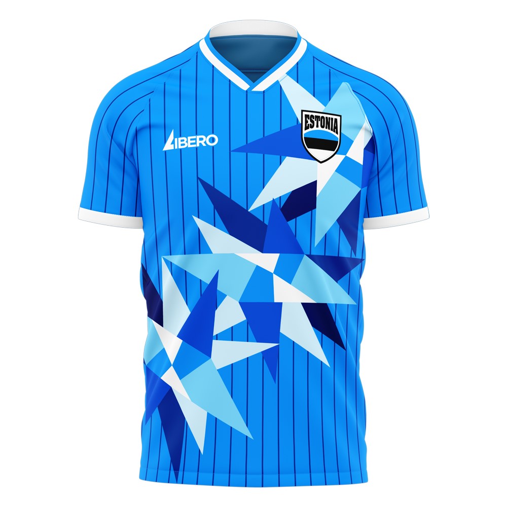 Estonia 2023-2024 Home Concept Football Kit (Libero)