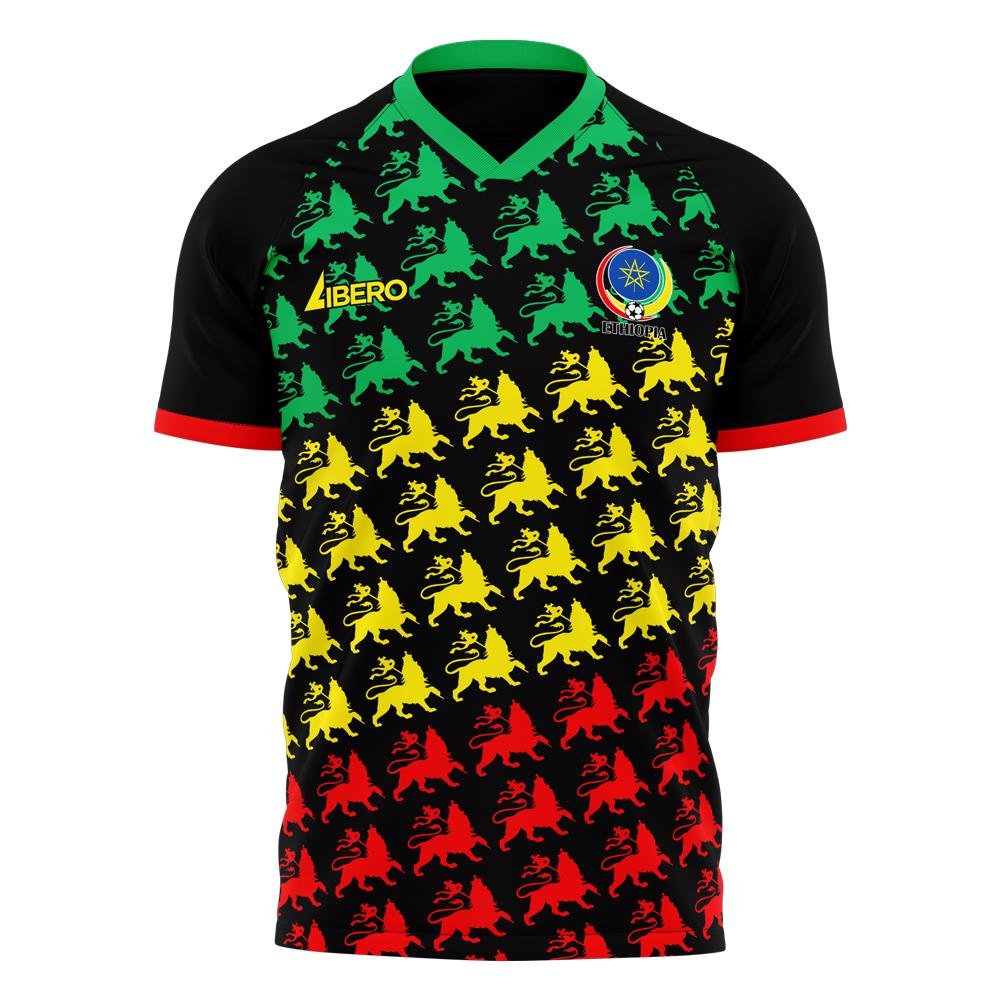 Ethiopia 2025-2026 Away Concept Football Kit (Libero)
