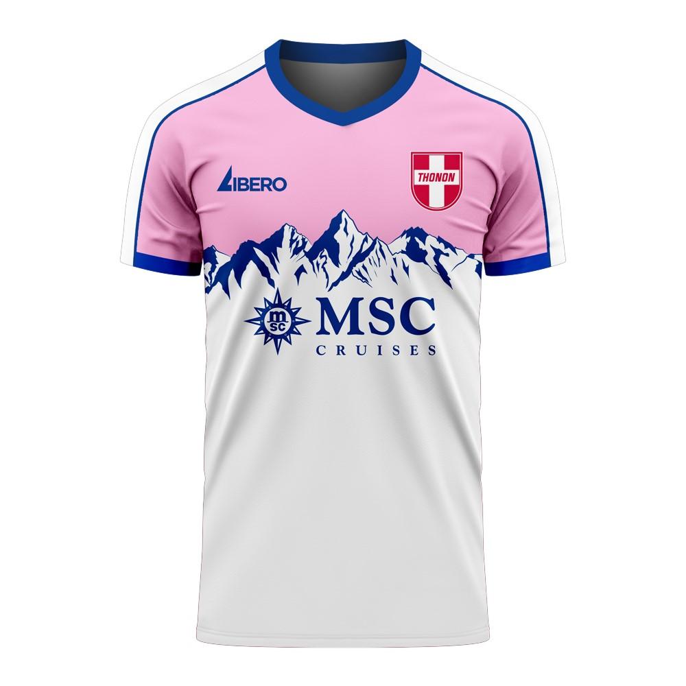 Evian Thonon 2023-2024 Home Concept Shirt (Libero) - Kids (Long Sleeve)