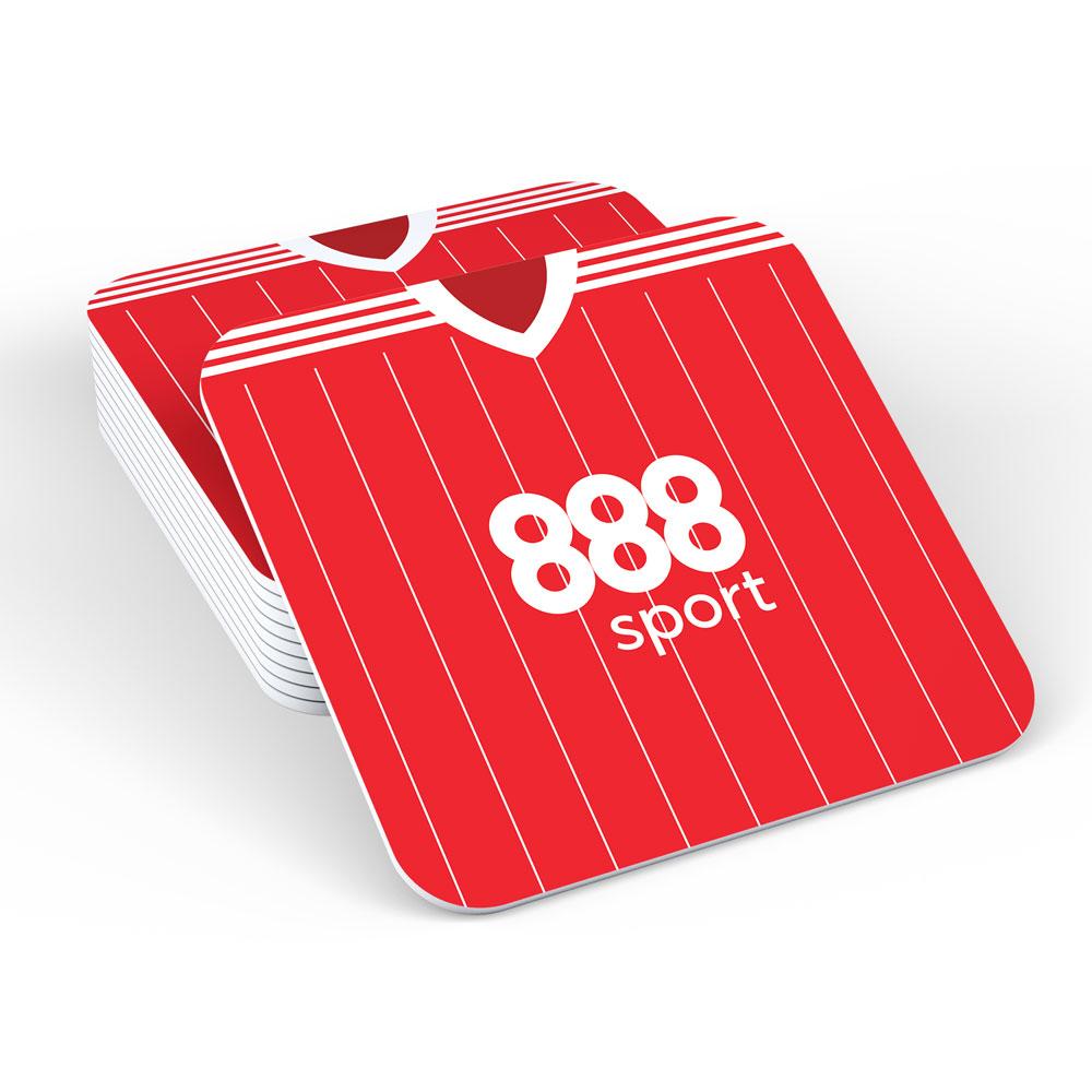 Nottingham Forest 17/18 Football Retro Coaster