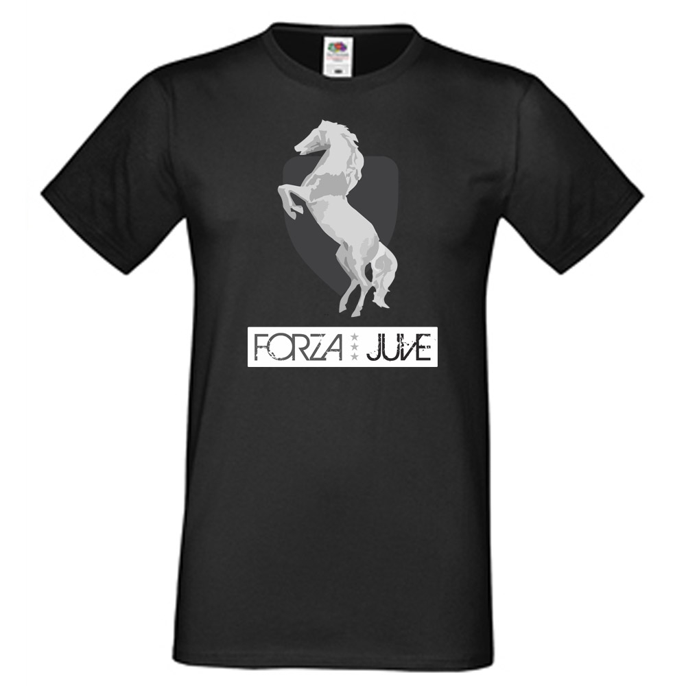 Forza Juventus T-Shirt (Black) - Pirlo 21