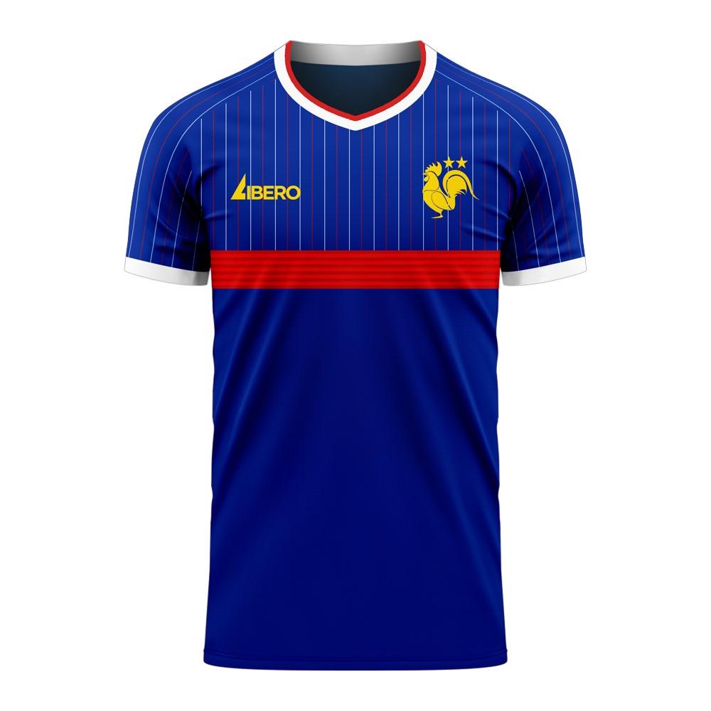 France 2025-2026 Home Concept Football Kit (Libero) - Kids