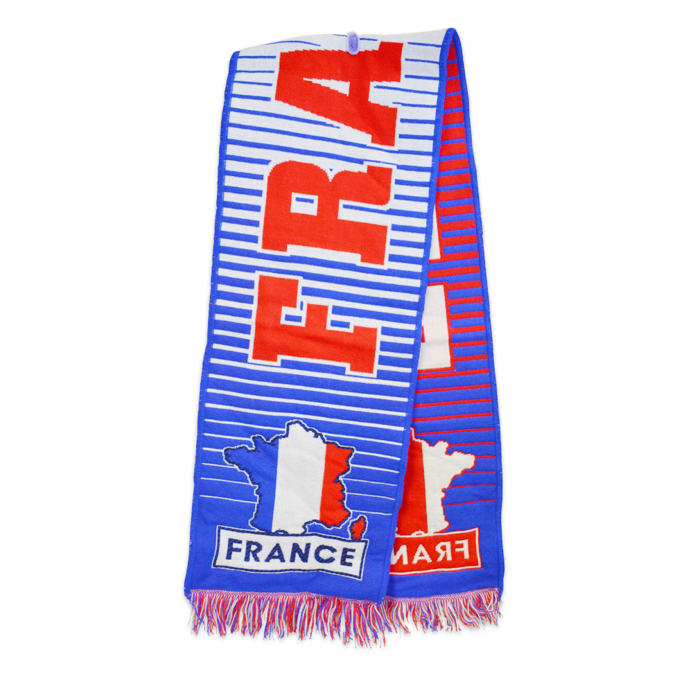 France Fan Scarf (Blue)