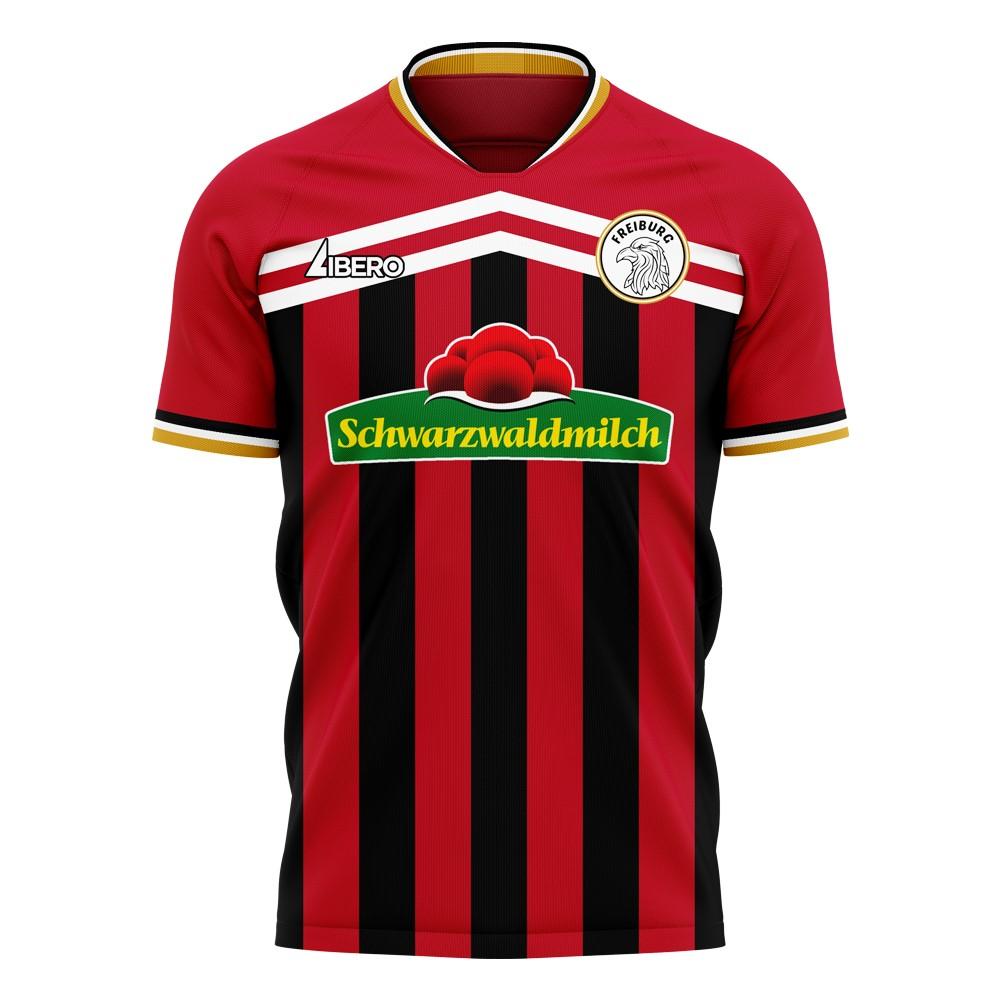 Freiburg 2020-2021 Home Concept Football Kit (Libero) - Little Boys